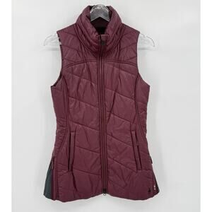 SmartWool Smartloft 150 Vest Full Zip Wool Lined Quilted Puffer Women’s Small